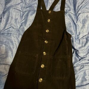 Blue Spice Black Corduroy Garment